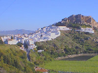White houses along Mediterranian