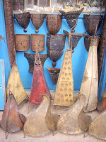 Moroccain souvenirs in Essaouira