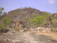 Rocks in Tongo Hills