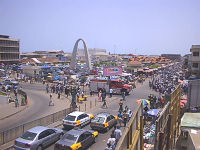 The city of Accra