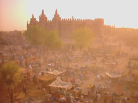 Monday market of Djenne